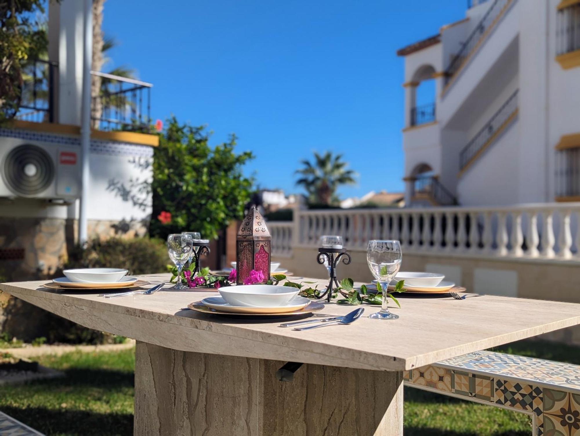 Nice Ground Floor Apartment With Communal Pool In Los Dolses Ld279 Orihuela Eksteriør bilde